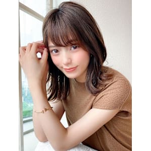 2wayバングでイメチェン顔まわりレイヤーのくびれヘアが人気 - AFLOAT/L 錦糸町【アフロートエル】【アフロートエル キンシチョウ】掲載中