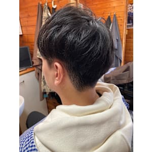 ツーブロックマッシュ