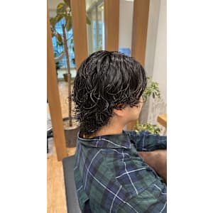 縦落ちスパイラルパーマ