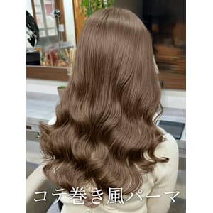 パーマ#パーマスタイル#コテ巻き風パーマ#レイヤーカット