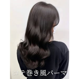 パーマ#パーマスタイル#コテ巻き風パーマ#レイヤーカット