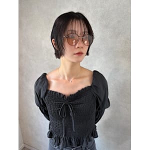 miu&清水大誠　ぱつっとボブ　レイヤー