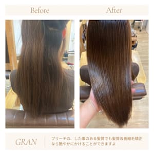 お客様髪質改善データ1887（髪質改善縮毛矯正）