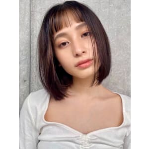 【ANDREY】ベビーバングボブ