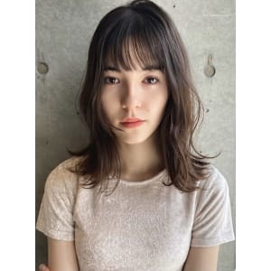 【ANDREY】くびれレイヤーセミロング