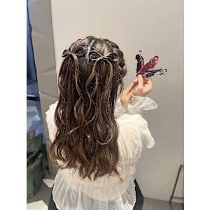 【Lolonois天満】カチューシャ×リボンハーフツイン