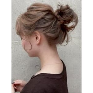 #ルーズアレンジ　#アッシュベージュ