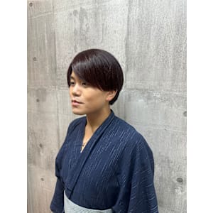 アシンメトリー/ボルドルビー/刈り上げショート