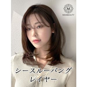 シースルーバングスレイヤー☆銀座/東京駅