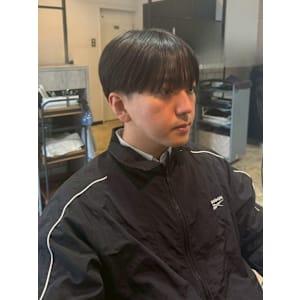 .シースルーマッシュ　韓国マッシュ　韓国メンズヘア　