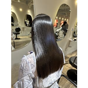 【Lolonois天満】艶髪髪質改善ストレート