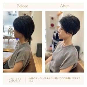 お客様髪質改善データ1895（ベリーショートカット） - Grand × AtlierDonguri【グランバイアトリエドングリ】掲載中