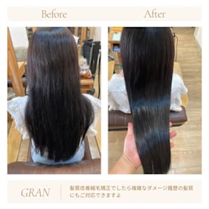 お客様髪質改善データ1897（髪質改善縮毛矯正）