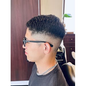 【20代 男性】ロンドン0.8フェード（大宮/バーバー）