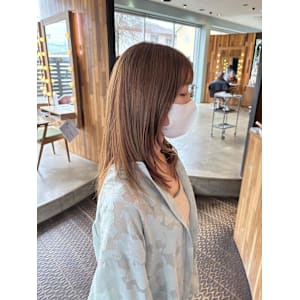 ピンクアッシュカラー