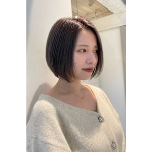 透明感カラー/トレンドヘア/ボブ/20代/30代/40代