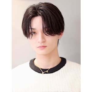 【圧倒的モテ髪】センターパート