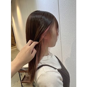 【Lolonois中津】ピンクブラウン×ホワイトピンク