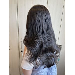 透明感カラー/ロングヘア/艶感ヘア