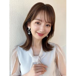 2wayバングでイメチェン顔まわりレイヤーのくびれヘアが人気 - AFLOAT/L 錦糸町【アフロートエル】【アフロートエル キンシチョウ】掲載中