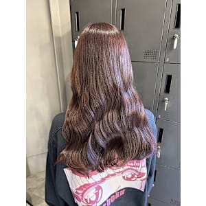 【Lolonois中津】艶ピンクカラー