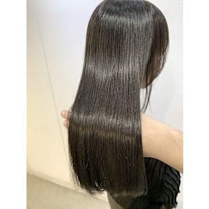 【Lolonois中津】髪質改善ストレート&暗髪