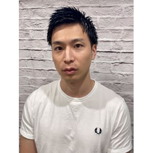 ツーブロック束感ショートアップバング - グレイスフルバーバー プラチナム【グレイスフルバーバー プラチナム】掲載中