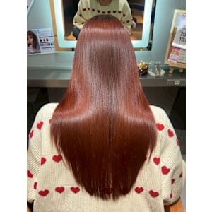 ライトブラウン/似合わせカット/髪質改善トリートメント