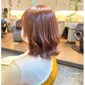 ブラウン/透明感カラー/似合わせカット/髪質改善Tr