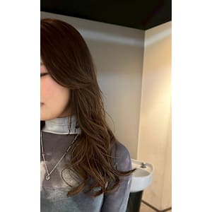 ブラウン/レイヤー/韓国風/札幌美容室/駅近