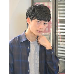 ビジネスヘア就活ヘアツーブロック刈り上げフェードメンズ