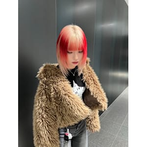 ルーツカラー　デザインカラー　ハイトーン　表参道/原宿 - Null 表参道本店 デザインカラー/ダブルカラー【ヌル】掲載中