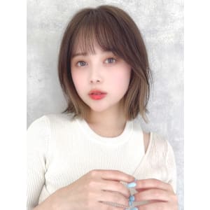 【La fith】外ハネボブ×シースルーバング