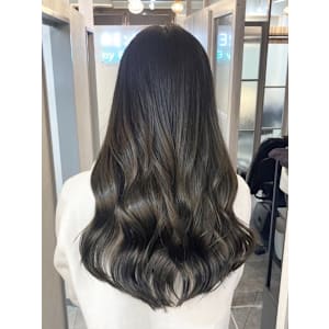 髪質改善ダークグレー