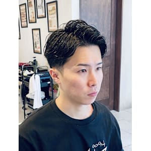 【20代 男性】ロンドンツーブロナチュラル（大宮/バーバー）