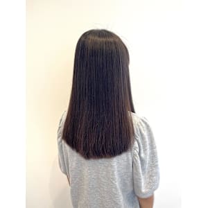 セミロング縮毛矯正