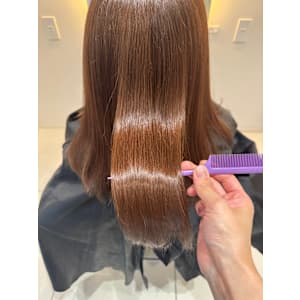 髪質改善ヘアカラー