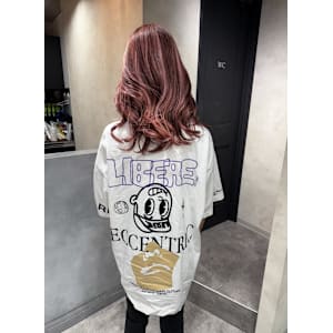 ★サマーピンク系ハイライト★