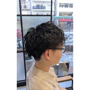 メンズパーマスタイル