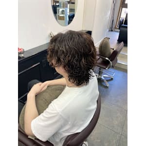 メンズパーマ/ウルフパーマ/フェザーパーマ - AO。【アオ】掲載中