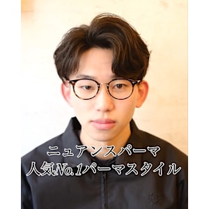 men's barber Amo×スタイル