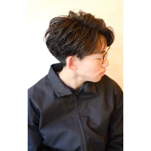 men's barber Amo×スタイル