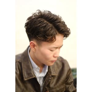 men's barber Amo×スタイル