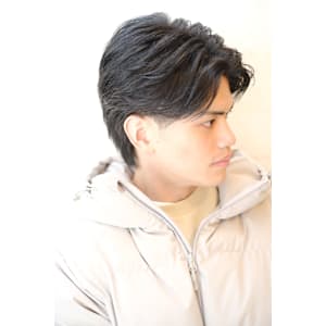 men's barber Amo×スタイル