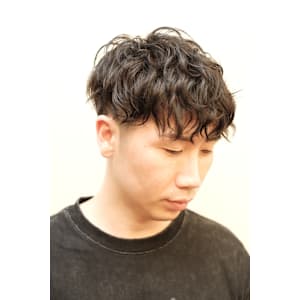 men's barber Amo×スタイル