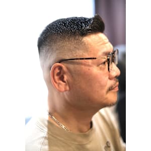 men's barber Amo×スタイル