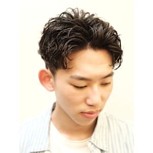 men's barber Amo×スタイル