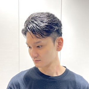 ツーブロショート