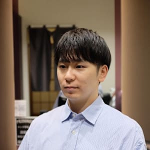 ナチュラルツーブロックショート