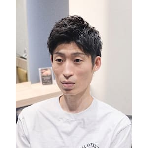 アップバングショート